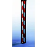 Ochranný roh univerzální (1 pár) pro ochranu hran a sloupů, červeno-bílo pruhovaný