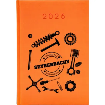 Kalendář Knižkový kalendář 2026 A5 oranžový