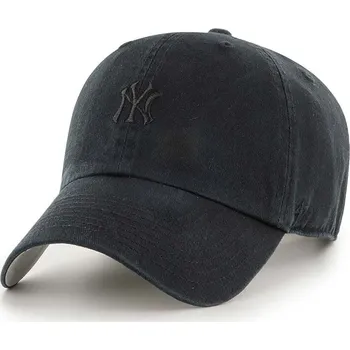 Čepice Bavlněná baseballová čepice 47brand MLB New York Yankees B.BSRNR17GWS.BKD černá 99X, vel. ONE SIZE