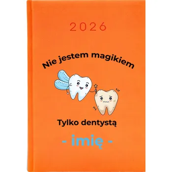 Kalendář Knižkový kalendář 2026 A5 oranžový