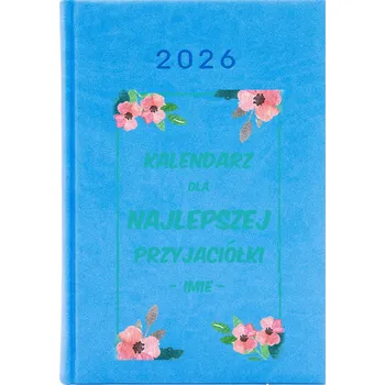 Kalendář Knižní kalendář 2026 A5 modrý