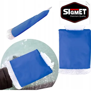 Autoškrabka ŠKRABKA NA OKNA S RUKAVICÍ A KARTÁČEM