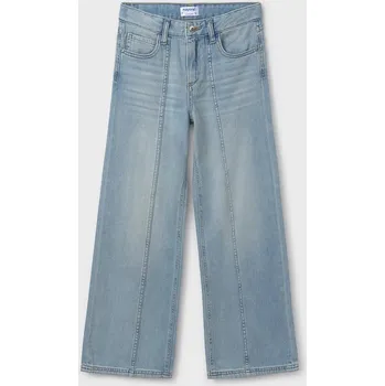 Dětské rifle Mayoral wide leg 6538 6538.8D.Junior.PPYA modrá 55X, vel. 128