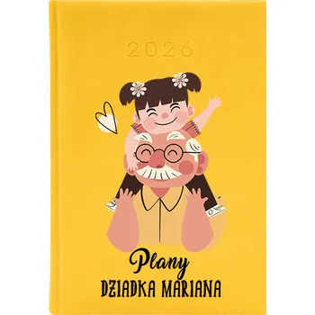 Kalendář Knižkový kalendář 2026 A5 žlutý