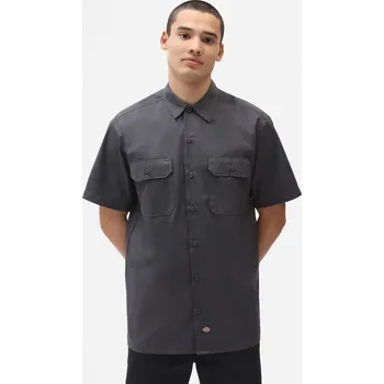 Pánská košile Dickies WORK SHIRT SS REC CH Velikost: XXL