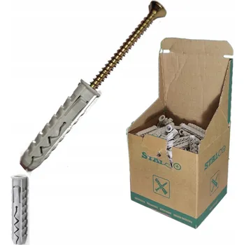 Vrták Hmoždinky do betonu Stalco 10 x 50 mm, 100 ks