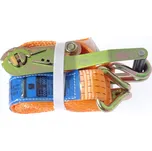 Upínací pás s ráčnou a háky 4T/3m/50mm