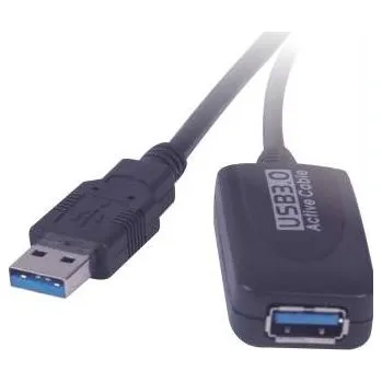 Video kabel PremiumCord USB 3.0 repeater a prodluž. kabel 10m