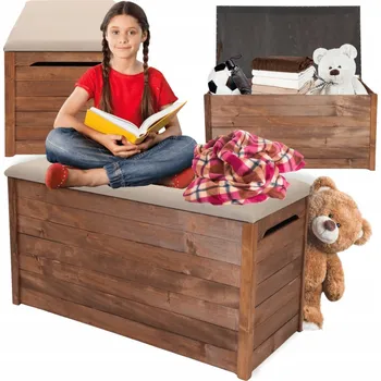 Zahradní úložný box Zahradní úložný box dřevěný 190 l hnědý