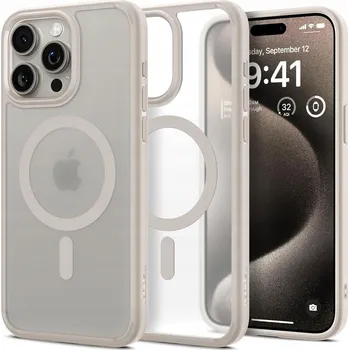 Pouzdro na mobilní telefon Zadní Kryt Spigen pro Apple iPhone 15 Pro Max bezbarvý