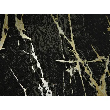 Tapeta Tapeta černá zlatá kámen mramor silné omyvatelné tapety vlies