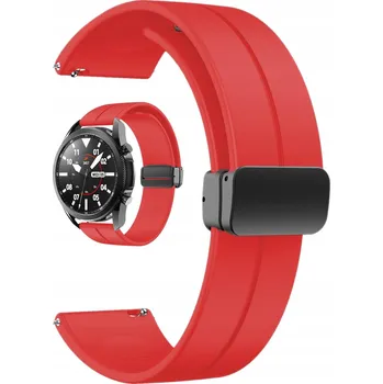 Řemínek na hodinky Řemínek KBR Games univerzální 22mm červený