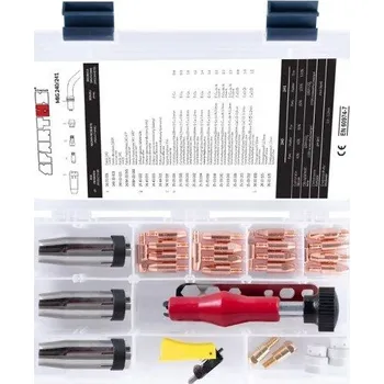 Příslušenství ke svářečce TR WELD Sada spotřebního materiálu MIG 240 SPBOX1-MIG24