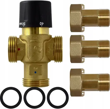 Ventil Esco 3/4'' Průchozí ventil TMIX-25+ZS-25/20