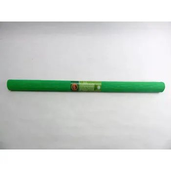 Krepový papír Papír krepový zelený