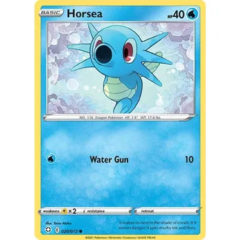 Karetní hra Horsea 020/072 - Shining Fates Typ karty: Reverse Holo