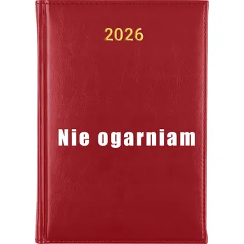 Kalendář Knižní kalendář 2026 A5 červený