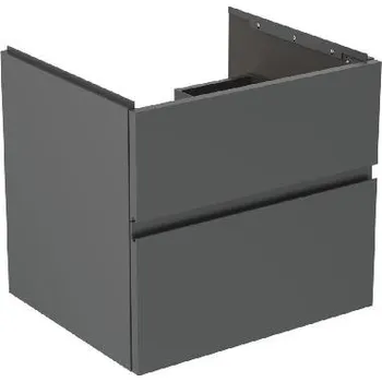 Koupelnový nábytek Ideal Standard Finesse - Umyvadlová skříňka, 60x51x55 cm, 2 zásuvky, matný antracit E3395Y2