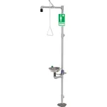 Kombinovaná bezpečnostní sprcha G 1902, oční sprcha s nerezovým umyvadlem