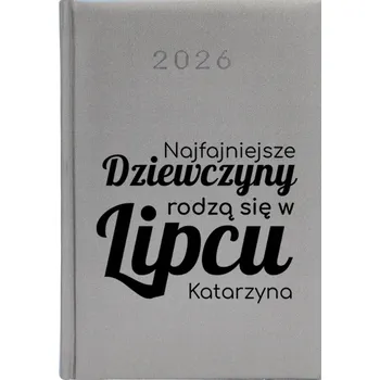 Kalendář Knižkový kalendář 2026 A5 stříbrný