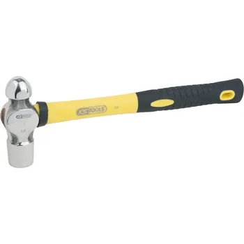 Kladivo Zámečnické kladivo KS Tools, nerez, 1130 g, strojírenské provedení, se sklolaminátovou rukojetí