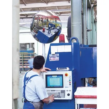 Bezpečnostní zrcadlo Kontrolní zrcadlo typ 800, průměr 800 mm, k umístění do vnitřních prostor