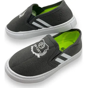 Dívčí pantofle Sport Dívčí šedé bačkory Barva: Šedá, Velikost: 27