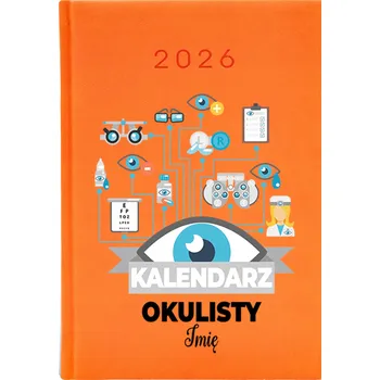 Kalendář Knižkový kalendář 2026 A5 oranžový