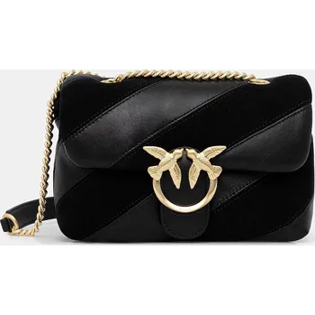 Kabelka Kožená kabelka Pinko 100039.A2JY černá 99X, vel. ONE SIZE