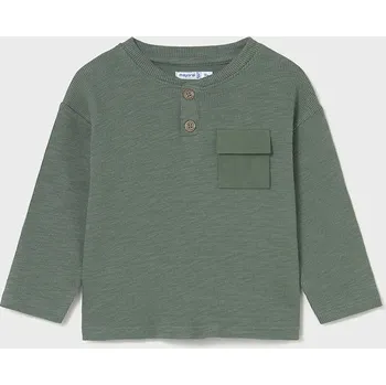 Kojenecké tričko s dlouhým rukávem Mayoral 2064.3C.Baby.9BYA zelená 77X, vel. 98