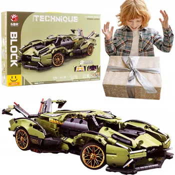 ostatní stavebnice Sportovní auto Stavebnice SUPERCAR K sestavení Pro DĚTI 6+