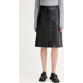 Dámská sukně Kožená sukně MUNTHE LOCUS 253123325303 černá 99X, vel. 38