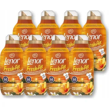 Aviváž Lenor Fresh Air Effect Tekutá aviváž Tropical Sunset 8 x 70 praní