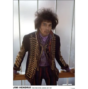 Plakát Plakát, Obraz - Jimi Hendrix - Hyde Park Hotel 1967
