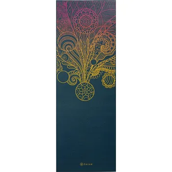 podložka na cvičení Podložka na cvičení Gaiam 173 cm x 61 cm černá