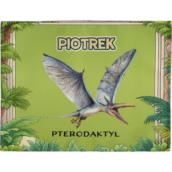prostírání Prostírání na stůl Dinosauři Pterodaktyl – s možností přidání jména