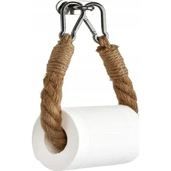 Držák toaletního papíru z bavlněné šňůry