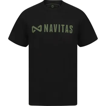 Pánské tričko Tričko Navitas Black 1100553 Medium