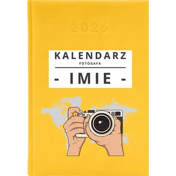 Kalendář Knižkový kalendář 2026 A5 žlutý