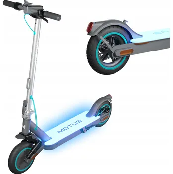 Motorová koloběžka Motus Scooty 8.5 NeoLite - Svítící koloběžka 36V 250W s dojezdem až 19 km a baterií 6Ah