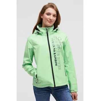 Pánská softshellová bunda BUNDA SP2508-3545-21 S, Zelená