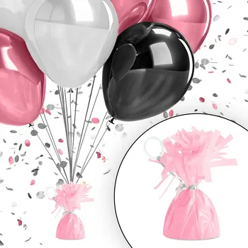 Balónek ZÁVAŽÍ NA HÉLIOVÉ BALÓNKY ZÁVAŽÍ MATNÉ SVATBA SVATEBNÍ DEKORACE