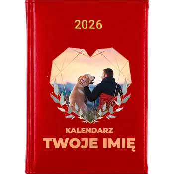 Kalendář Knižní kalendář 2026 A5 červený