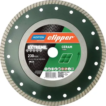 Diamantový kotouč na obklady a dlažbu NORTON Clipper EXTREME CERAM TURBO 115 x 22,23 mm