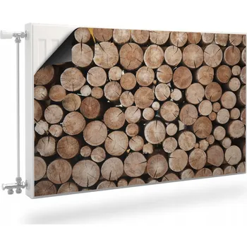 Obraz Magnetická krycí deska na radiátor 80 x 60 cm hnědá