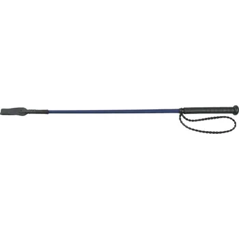 Jezdecký bičík WHIP & GO Bič skokový Twist Whip&Go, 65 cm, navy blue Délka: 65 cm