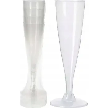 Sklenice Skleničky na šampaňské Koopman čiré 130ml 4 ks