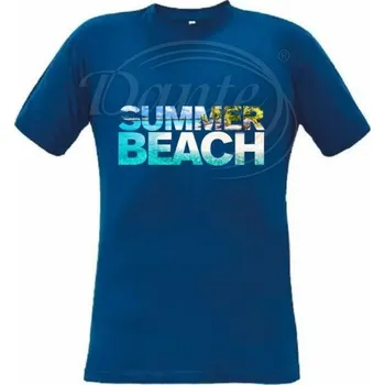 Pánské tričko Dante Tričko modré Summer beach 2,M