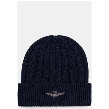 Módní doplněk Bavlněná čepice Aeronautica Militare CU0063UL00485 námořnická modř 59X, vel. L