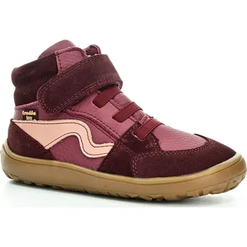 Dětská móda Froddo G3110265-13 Bordeaux celoroční kotníkové barefoot boty Velikost boty (EU): 26, Vnitřní délka boty: 168, Vnitřní šířka boty: 67